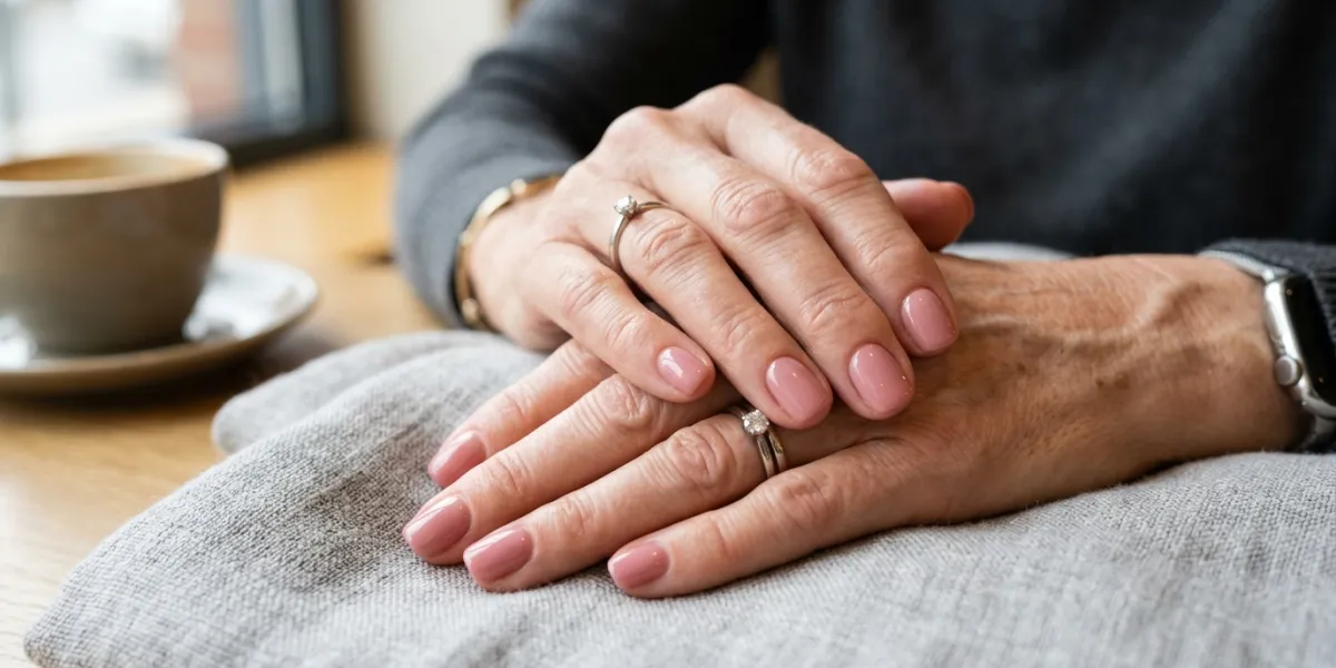  mains de femme parfaitement manucurées