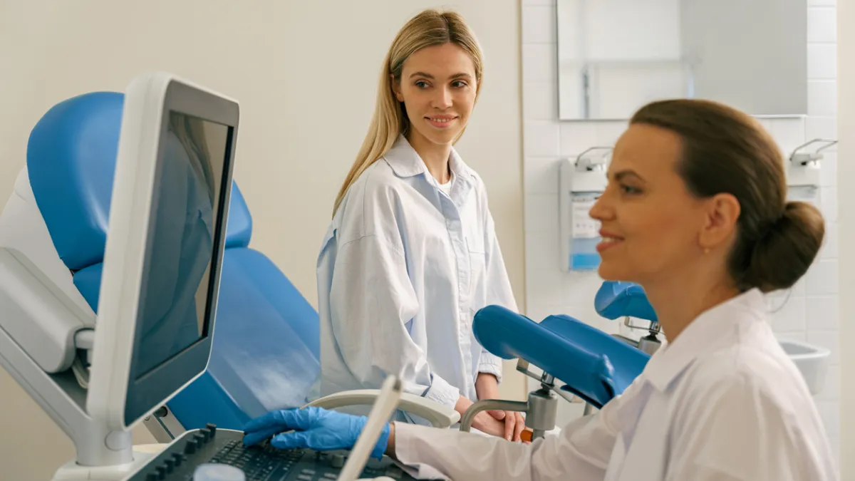 examens santé  des femmes