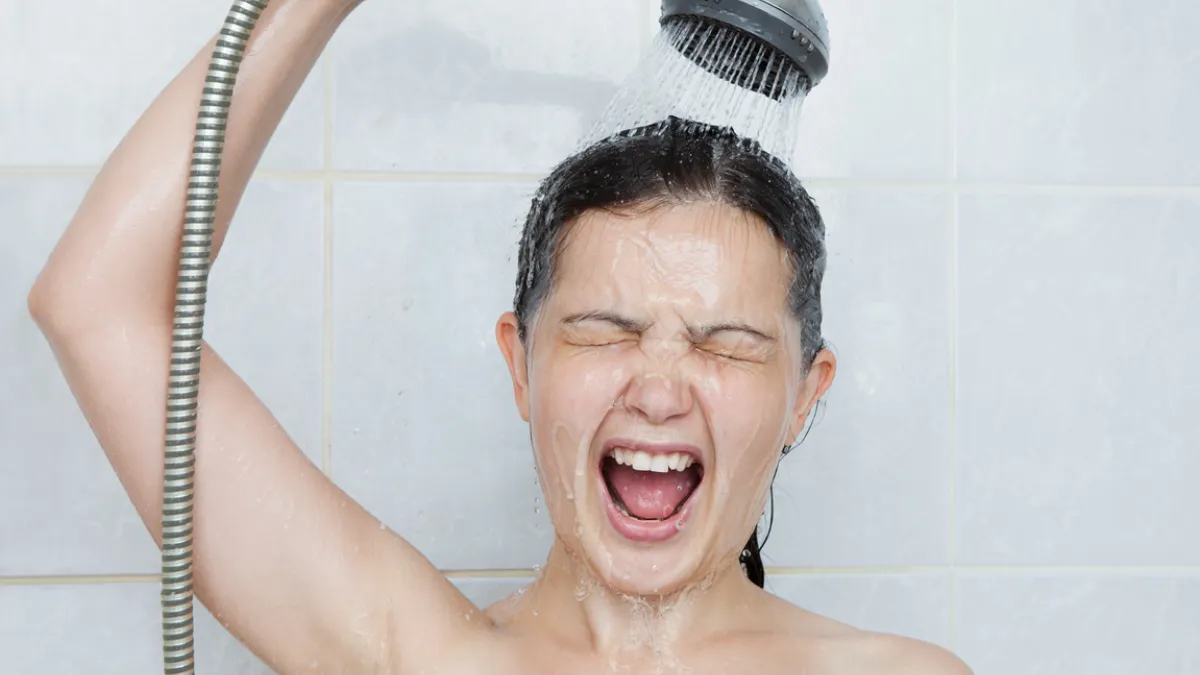 douche froide