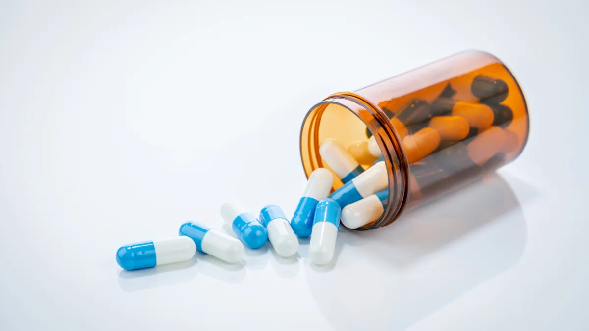 médicament en gélules