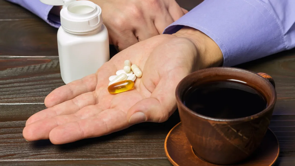café et médicaments