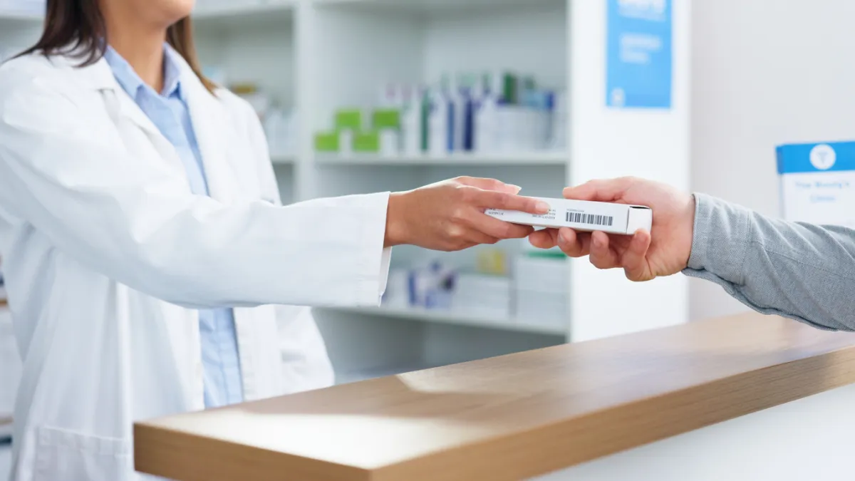 médicament en pharmacie