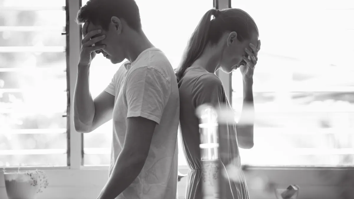 couple après une dispute