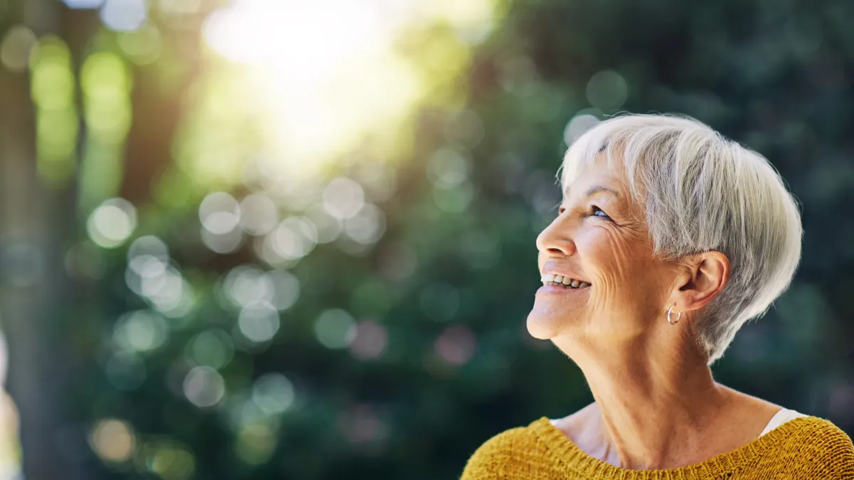 Femme heureuse - iStockPhoto