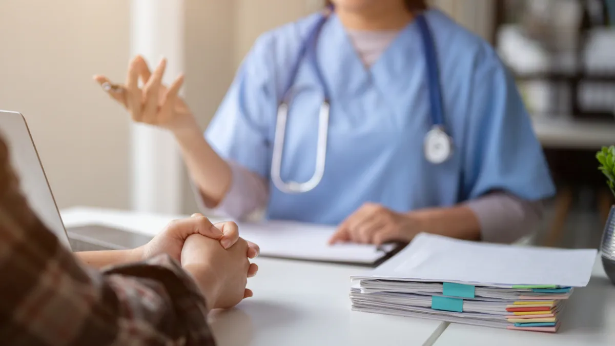 consultation avec un médecin