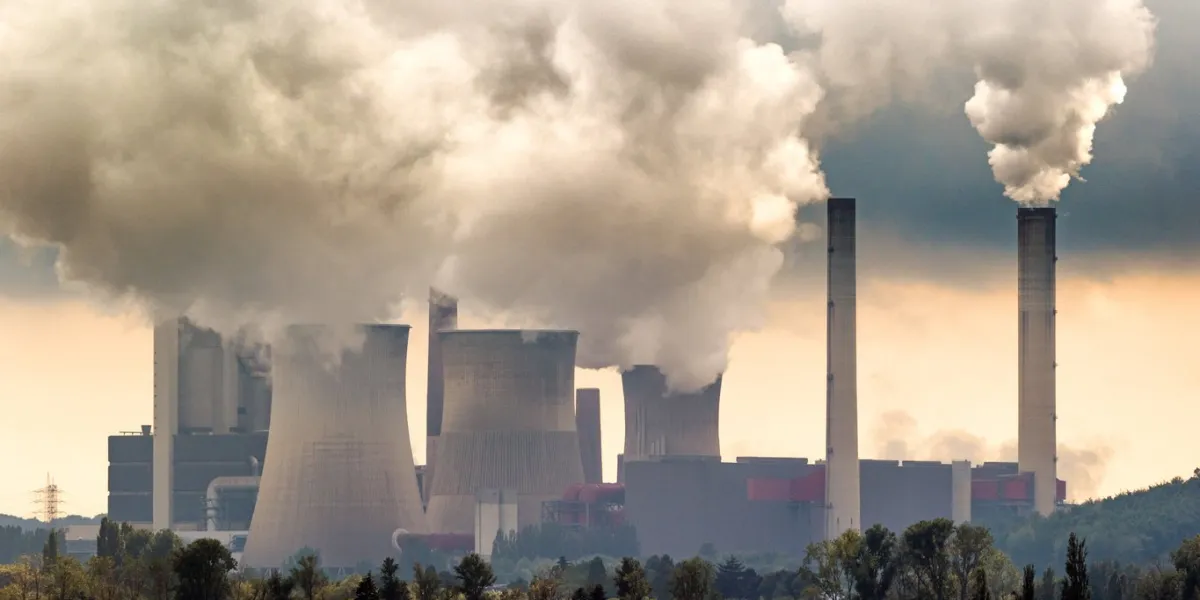 brown coal power plant emission