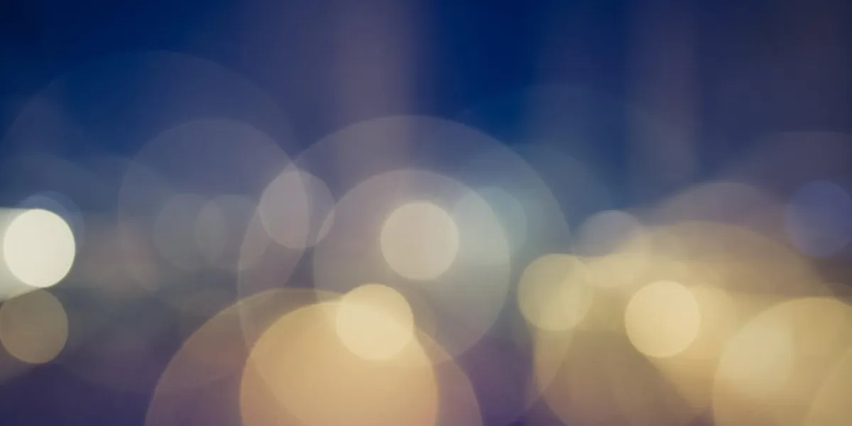 veilleuses pendant une fête