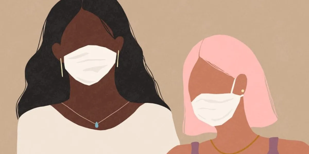 self-control, covid-19, corona virus, stay home, feeling sick, flu virus, women, medical face mask, face mask, confidence, friends, stress, serious