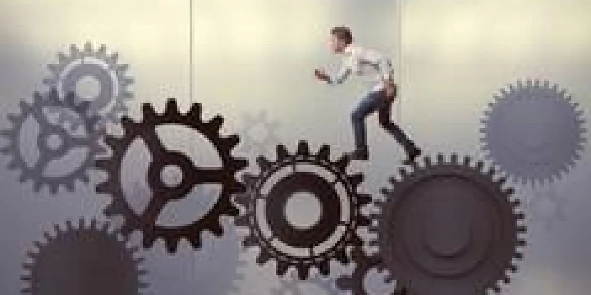 l'homme d'affaires fait partie du système