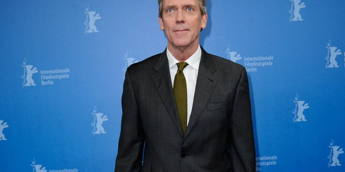 hugh laurie attending the premiere for the film the night manager as part of the 66th berlinale, berlin international film festival in berlin, germany on february 18, 2016 photo by aurore marechal abacapresscom