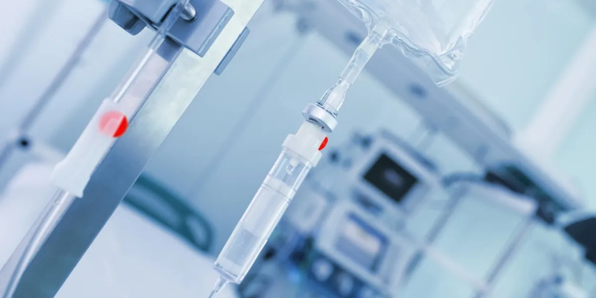 solution dans une salle d'hôpital