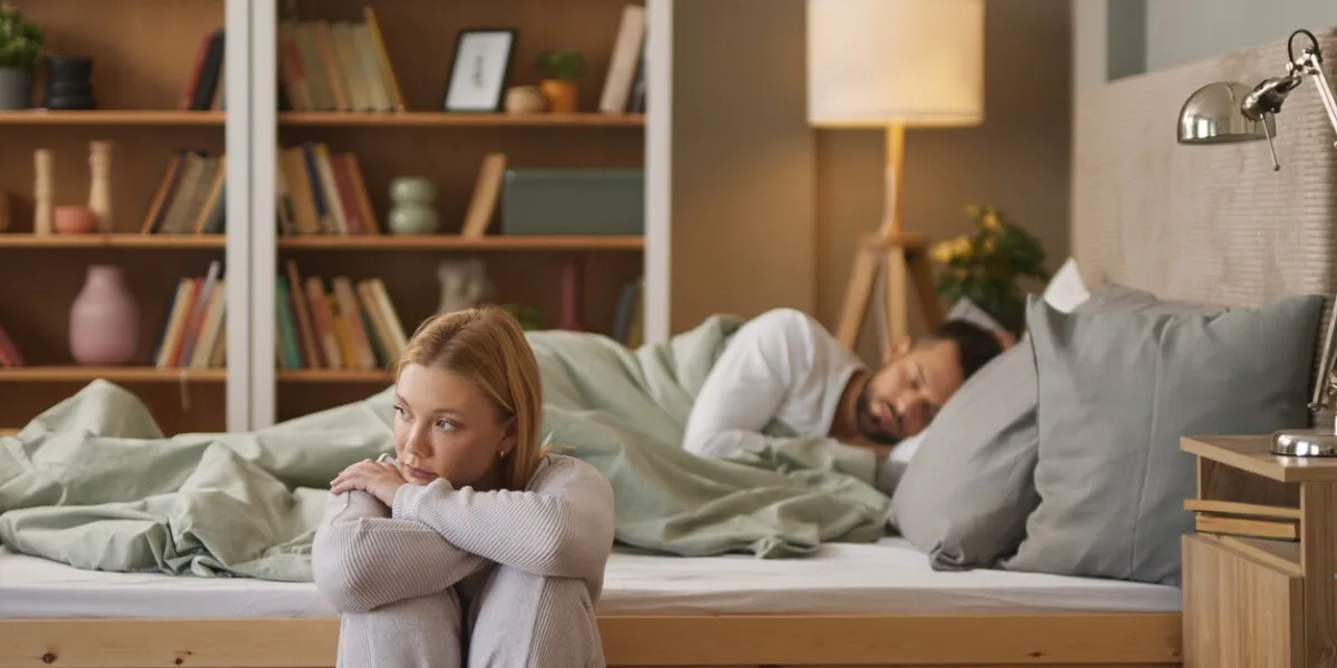 upset woman thinking about relationship problems and lover indifference