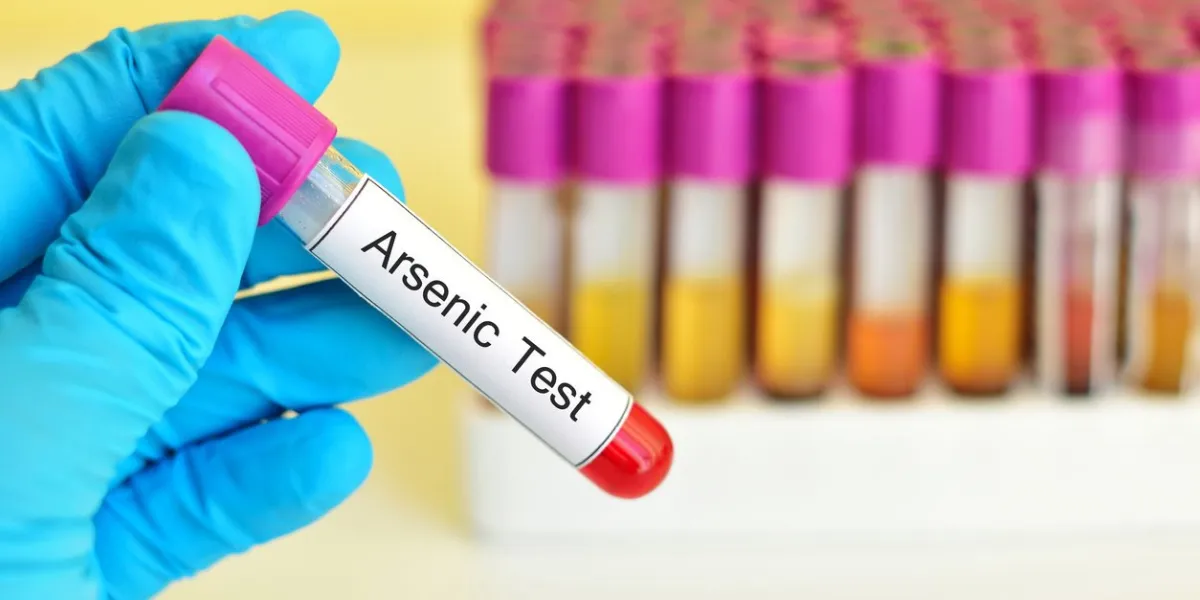 blood sample for arsenic metal test