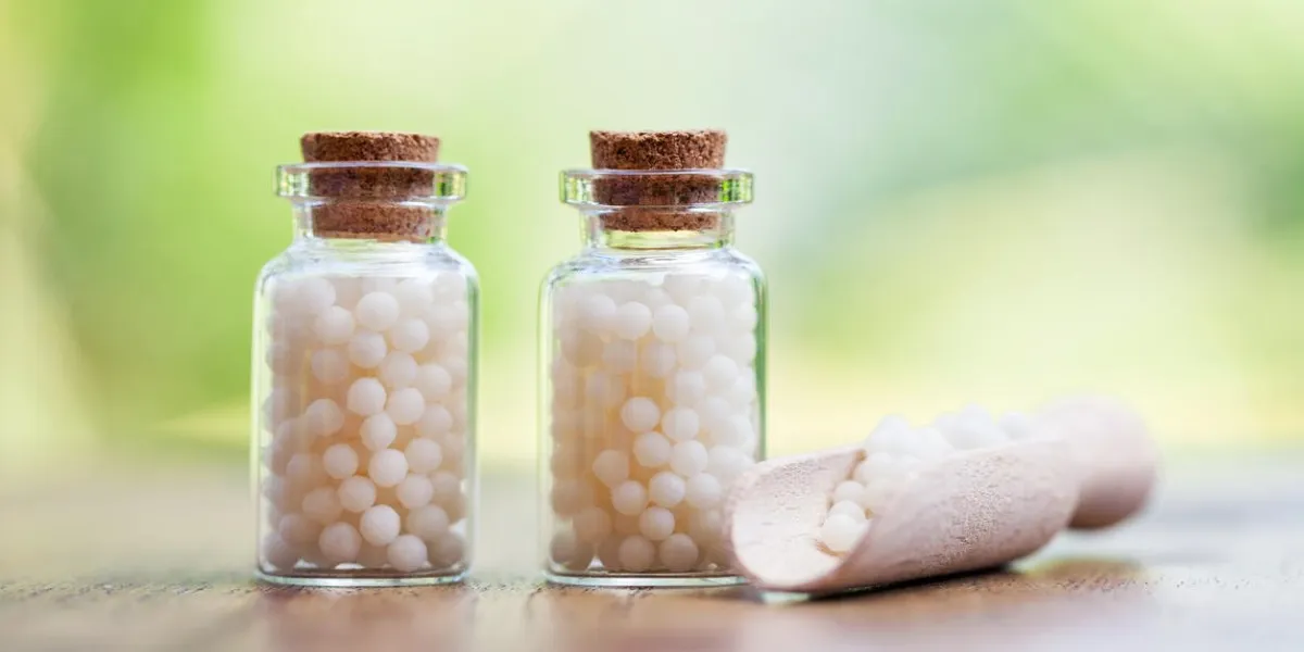 homeopathy - a homeopathy concept with homeopathic medicine