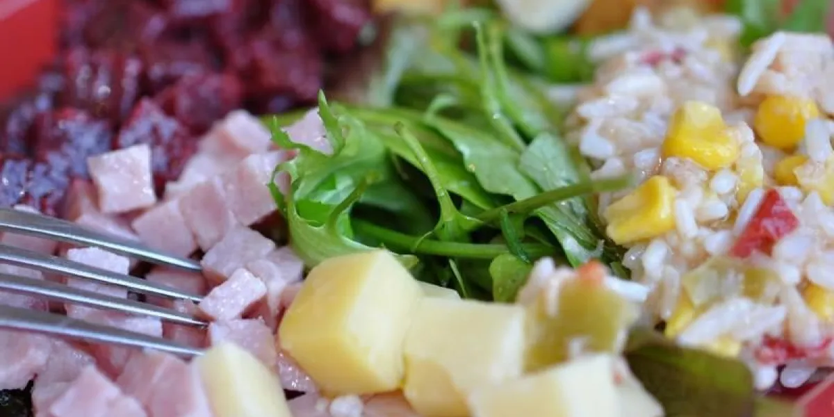 petite salade compose varie