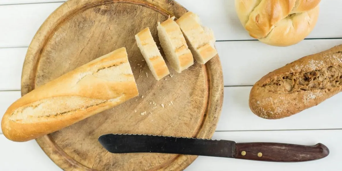 baguette française tranchée