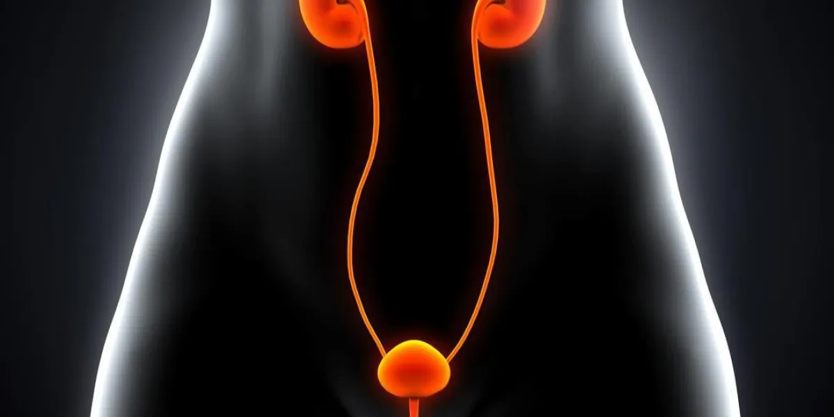 rendu 3d de l'anatomie humaine rein humain