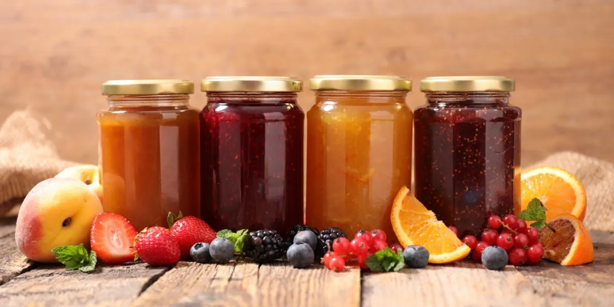 assorted fruit jam