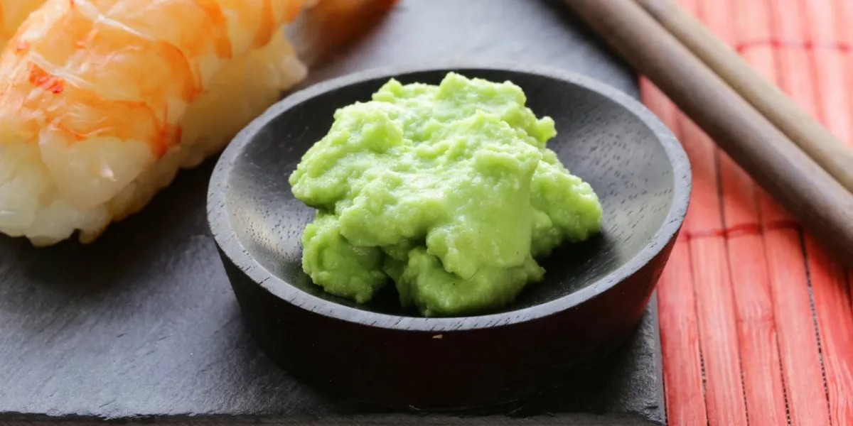 wasabi mustard sauce for japanese food