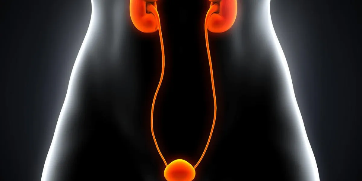 rendu 3d de l'anatomie humaine rein humain