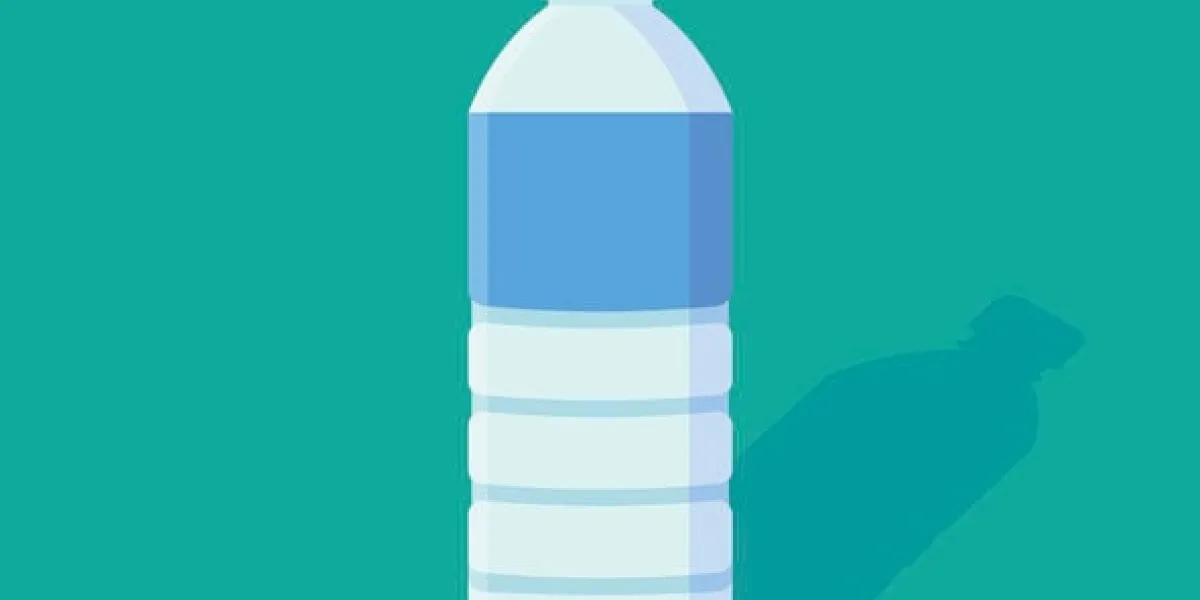 water bottle flat icon isolated on background vector illustration eps