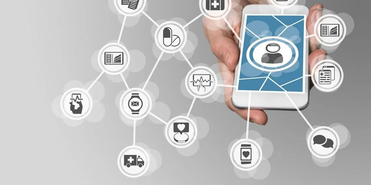 e-healthcare numérique pour connecter les patients aux services médicaux via un smartphone