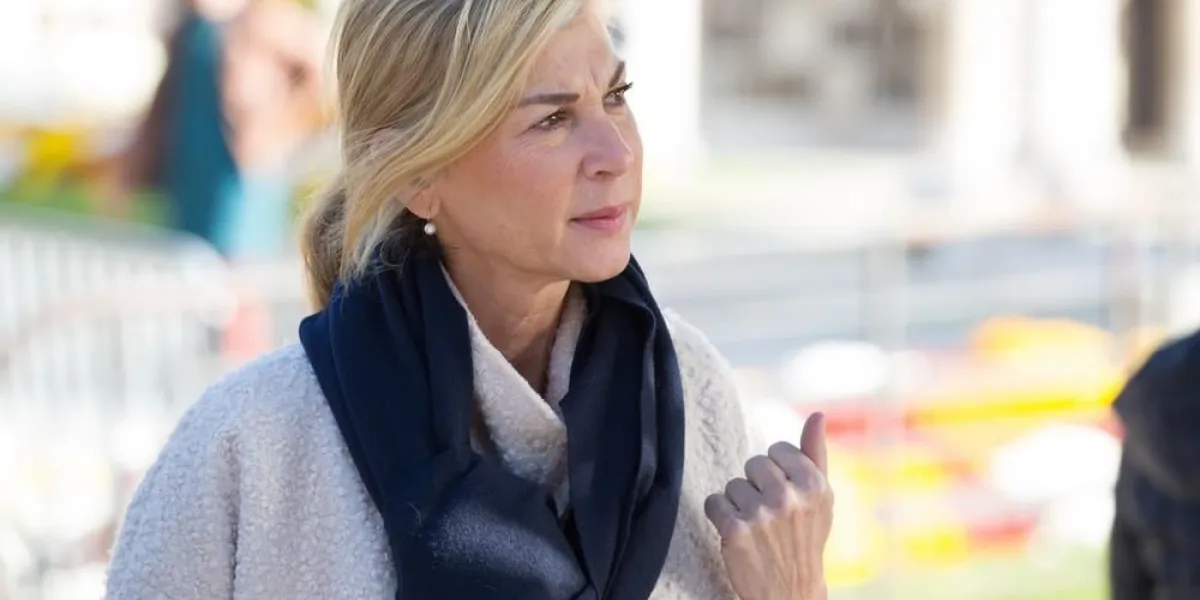 michele laroque during the funeral of french journalist philippe gildas at the pere lachaise cemetery in paris, france on november 5, 2018 photo by abacapresscom , 658072 040 paris france