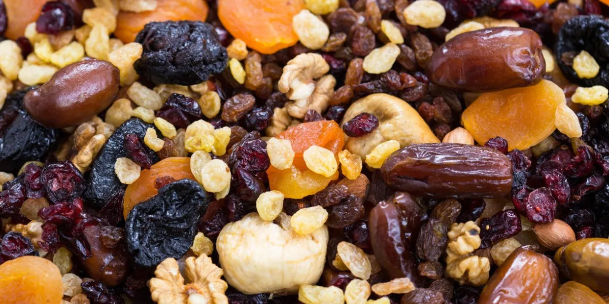 dried fruits and nuts