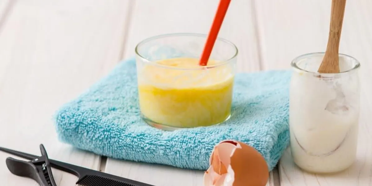 masque au yaourt et l'oeuf