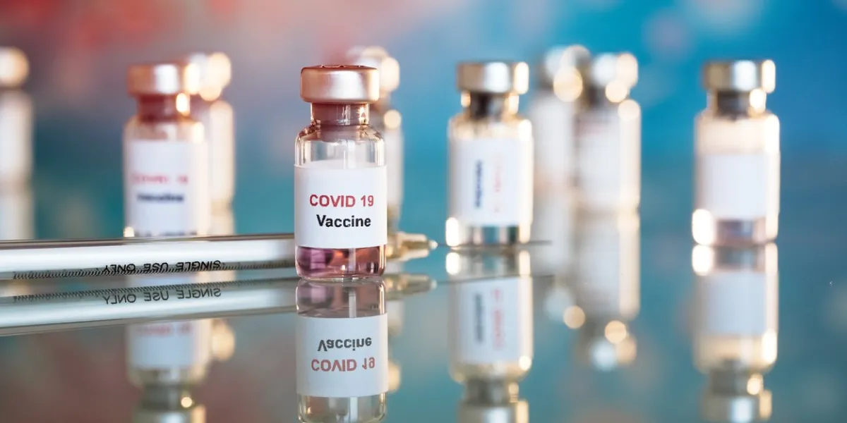 vaccine and syringe injection it use for prevention, immunization and treatment from covid-19