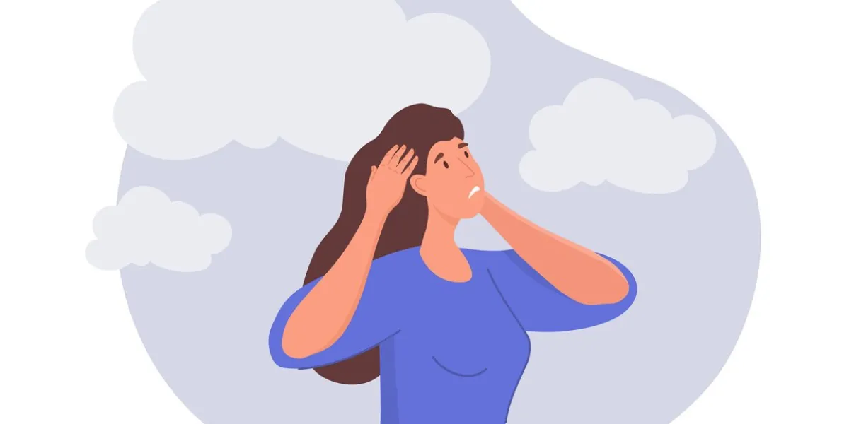 sad woman concept girl holds her head with her hands, depression and apathy, sadness and suffering lost character and stress mental problems and psychology cartoon flat vector illustration