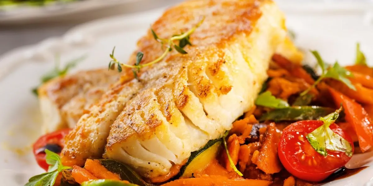 fisch gericht (kabeljau,dorsch)