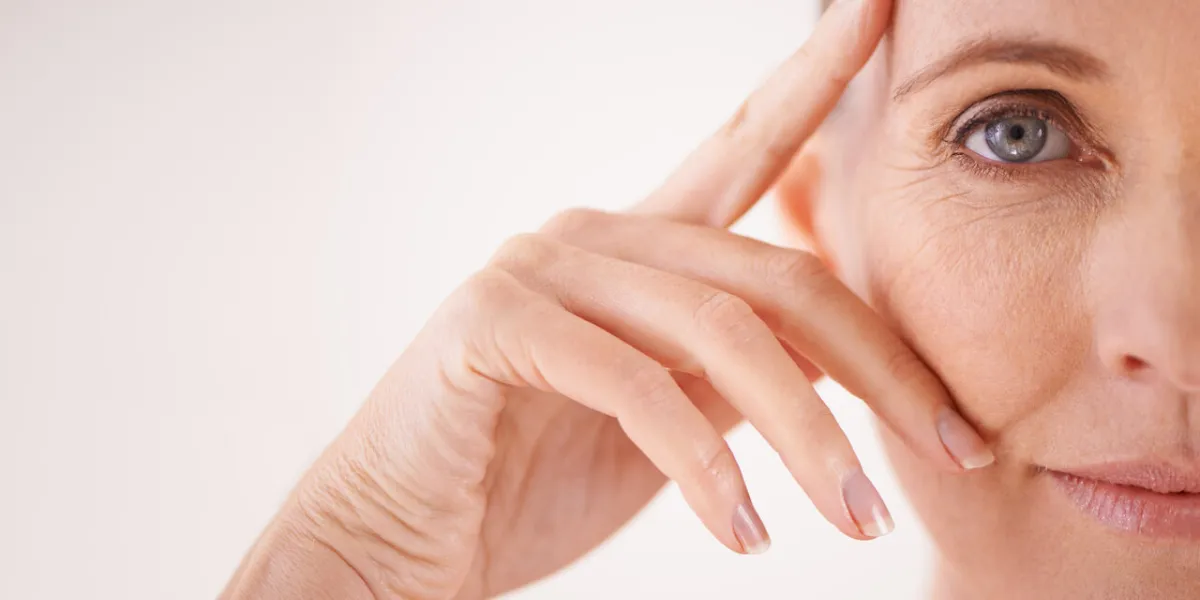 i still like what i see in the mirror cropped studio shot of a beautiful mature womans face