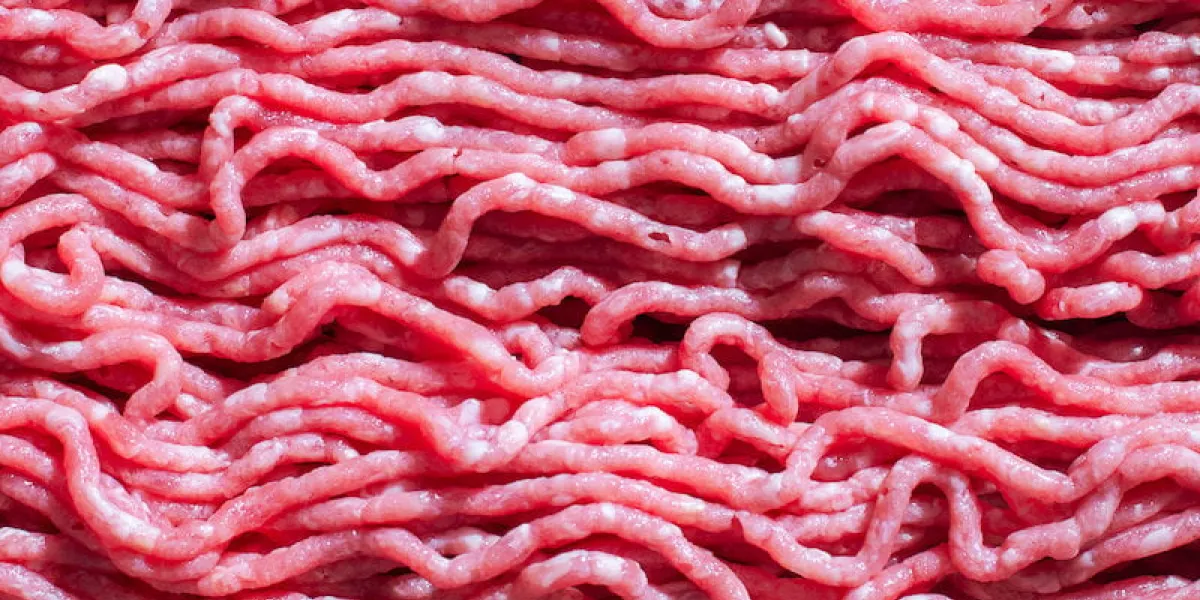 fresh raw beef, minced meat