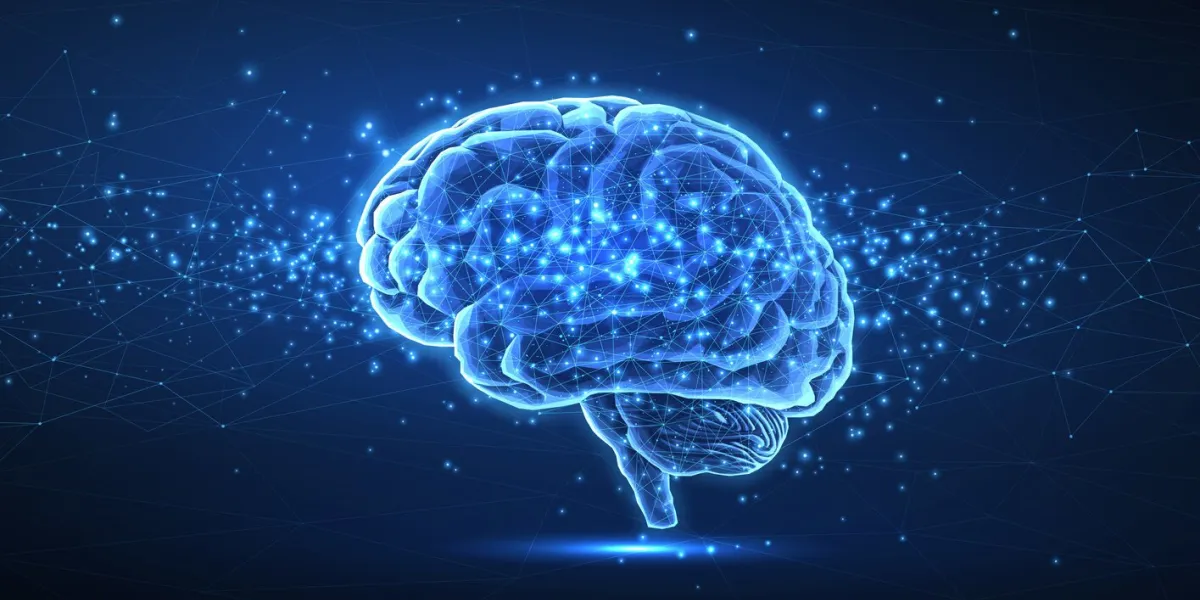 digital brain artificial intelligence, brain science, nervous system, human mind, neurology network, modern education, medicine technology, ai system concept 3d vector illustration