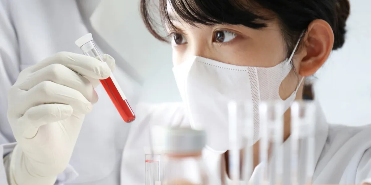 health care, blood test