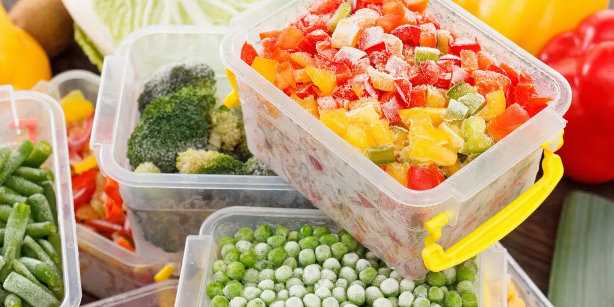 cook good frozen food recipes vegetables in plastic containers healthy freezer food and meals